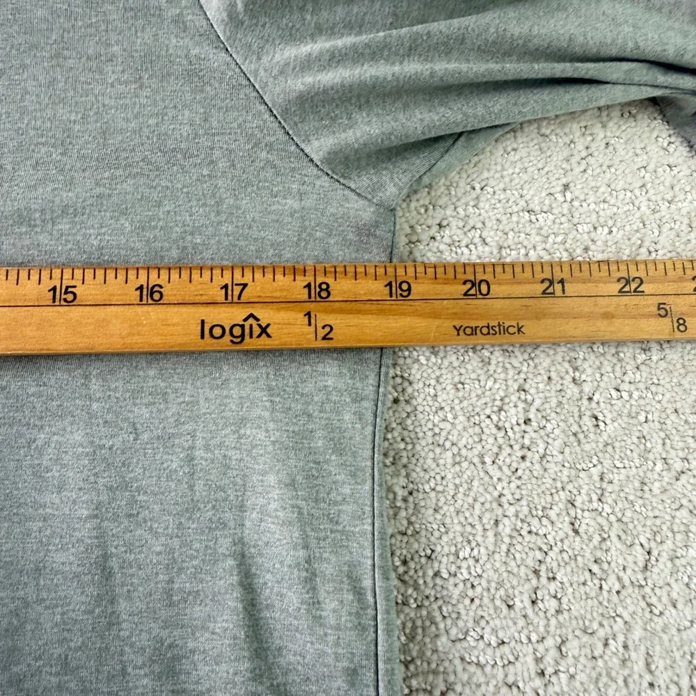 Vuori Daydream Crew Top Women S Green Heather VW133 Performance Stretch - Picture 7 of 9